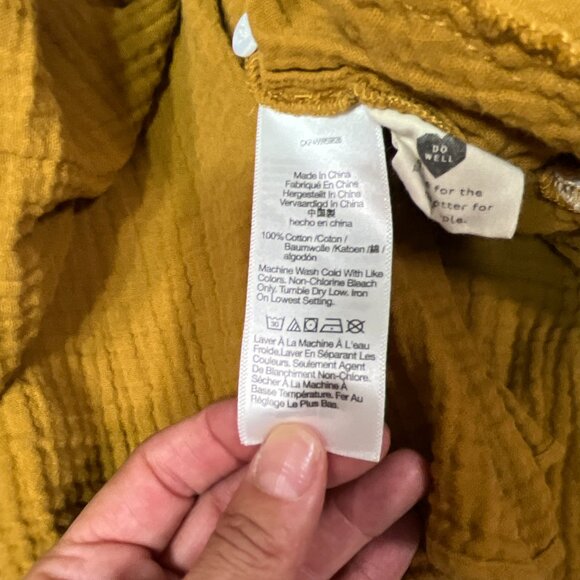 Madewell Lightspun Colette Dress Womens 4 Mini Babydoll Pockets Boho Tiered - Picture 6 of 8